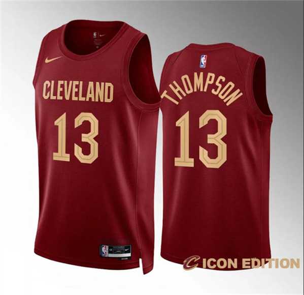 Men's Cleveland Cavaliers #13 Tristan Thompson Wine Icon Edition Stitched Jersey Dzhi,We sell and wholesale Men's Cleveland Cavaliers #13 Tristan Thompson Wine Icon Edition Stitched Jersey Dzhi on line form chian!